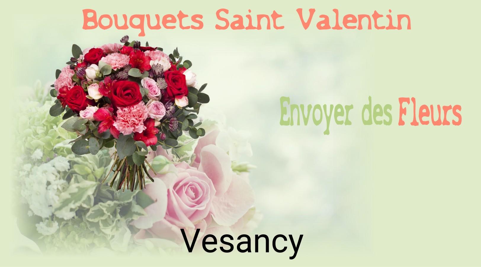 Roses de Saint-Valentin livrées à Vesancy